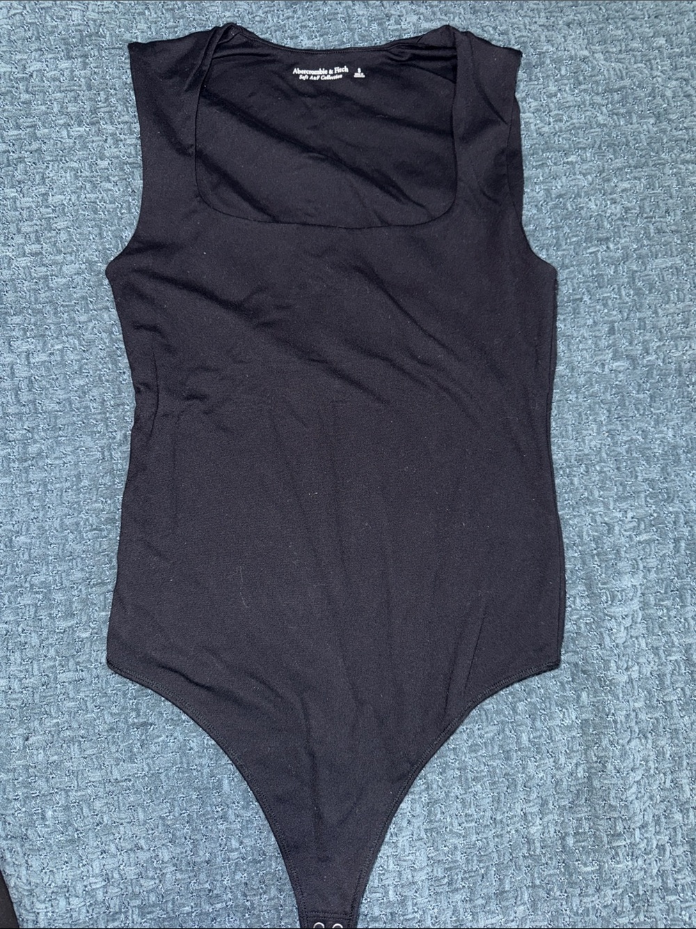 Abercrombie & Fitch Black Tank One-Piece Bodysuit for Girls